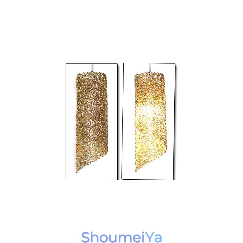 シングルヘッド円筒形丸型長アルミシリンダークリエイティブランプ