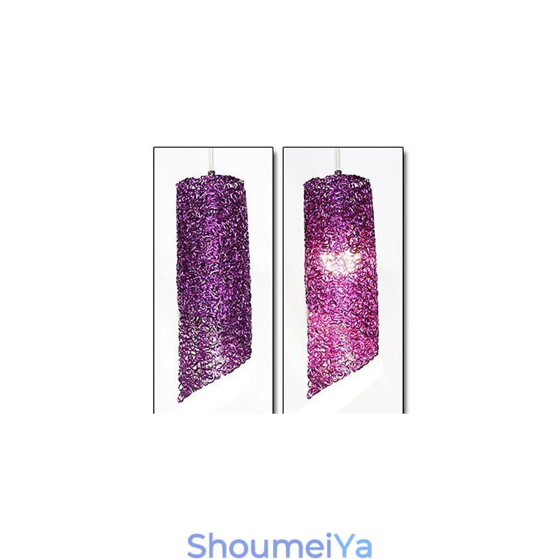 シングルヘッド円筒形丸型長アルミシリンダークリエイティブランプ