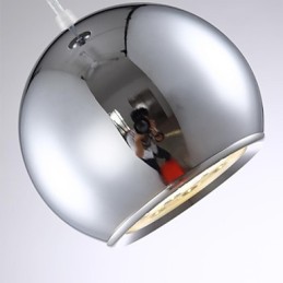 モダンで現代的なグローブ電気メッキメタルペンダントライト
