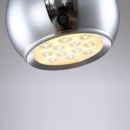 モダンで現代的なグローブ電気メッキメタルペンダントライト
