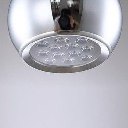 モダンで現代的なグローブ電気メッキメタルペンダントライト