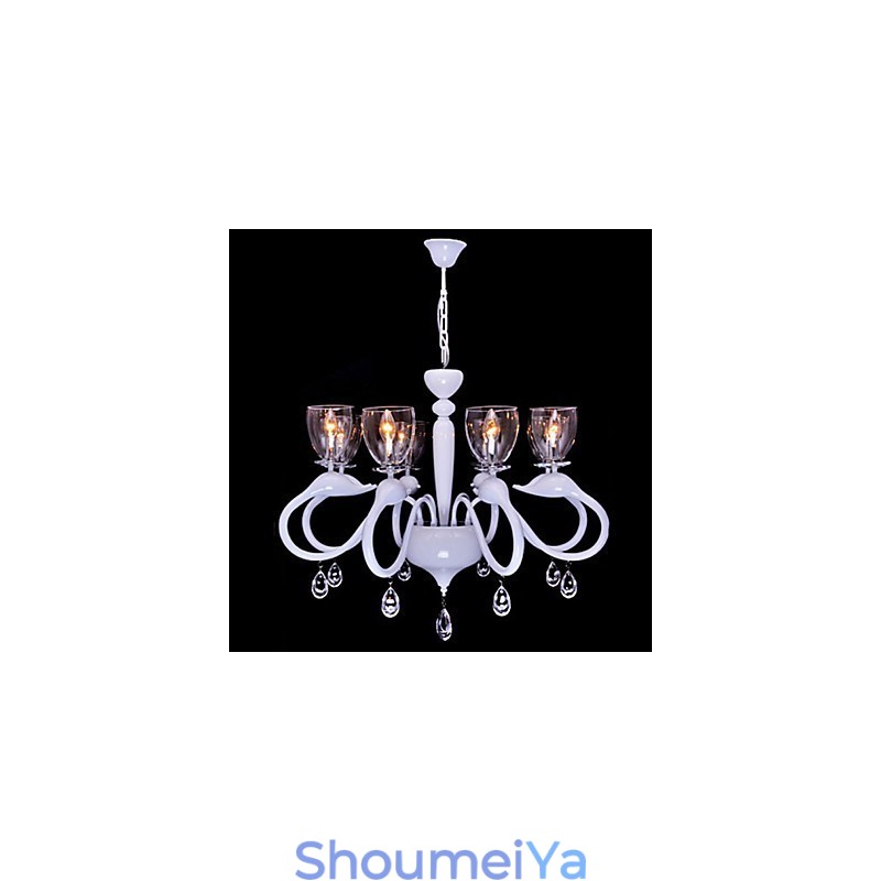 ヨーロピアンスタイルのクリスタルドロップライト個性的なクリエイティブスワン