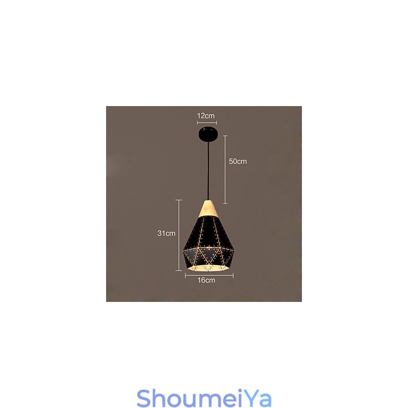 レトロクラシックメタル天井ライトシンプルなペンダントランプカフェペンダントランプ