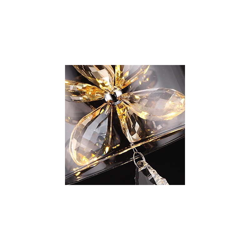 モダンコンテンポラリークリスタルその他ガラスペンダントライト