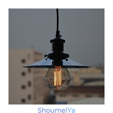 カントリークロームメタルペンダントライト