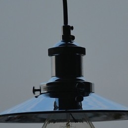 カントリークロームメタルペンダントライト