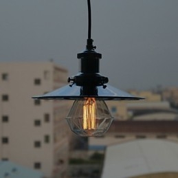 カントリークロームメタルペンダントライト