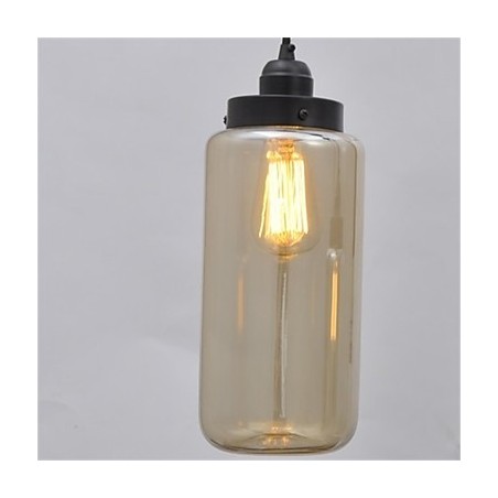 アメリカンレトロミニマリストシングルガラスシャンデリア