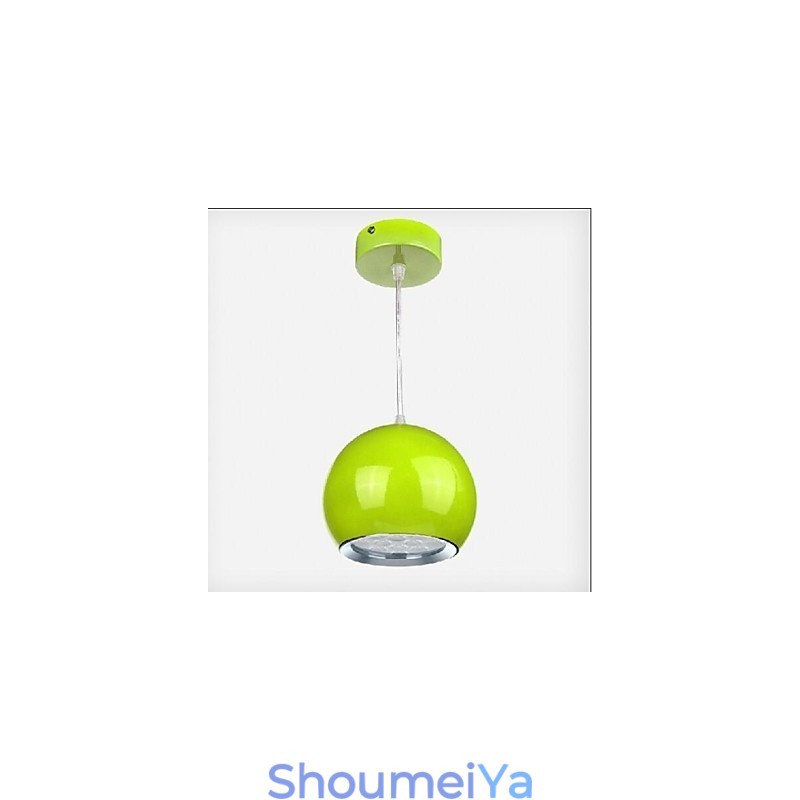 モダンコンテンポラリーグローブペインティングメタルペンダントライト