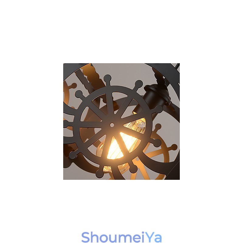 レトロクラシックメタル天井ライトシンプルなペンダントランプカフェペンダントランプ