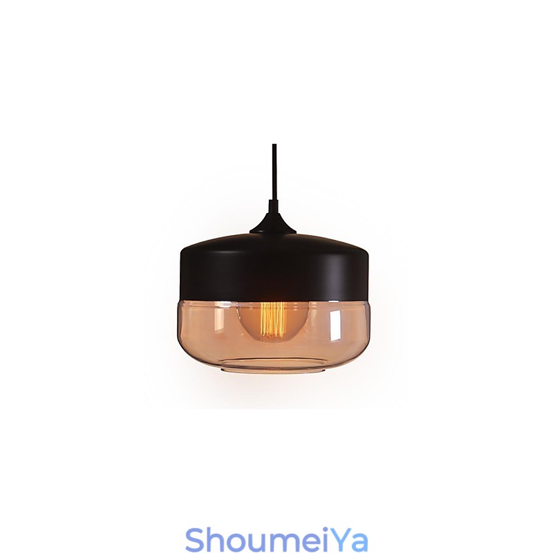 WestMenLights ヴィンテージ モダン ペイント ガラス 天井ランプ ペンダントライト ブラック 直径250mm WestMenLights ヴィンテージ モダン ペイント ガラス 天井ランプ ペンダントライト ブラック 直径250mm