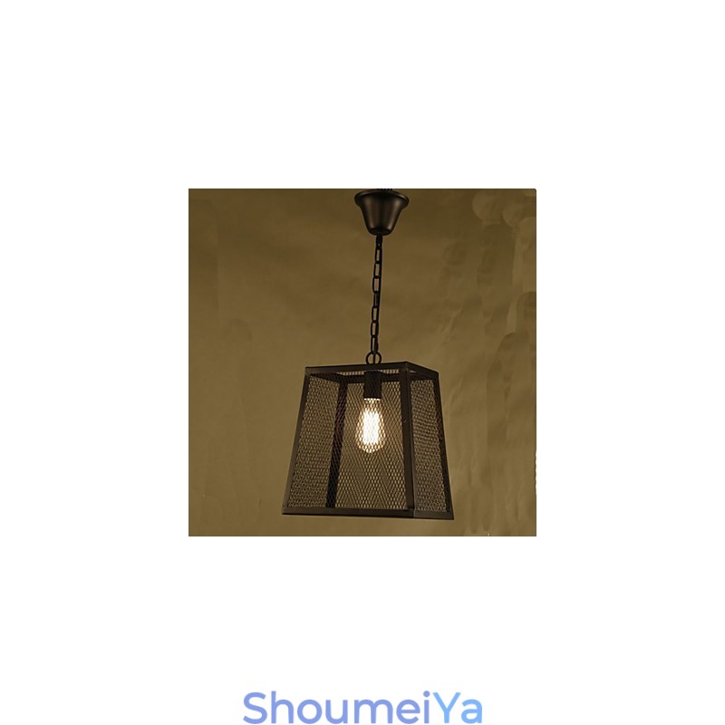 ネットカバー レトロ インダストリアル ウィンド カフェ 鍛造 鉄 シャンデリア