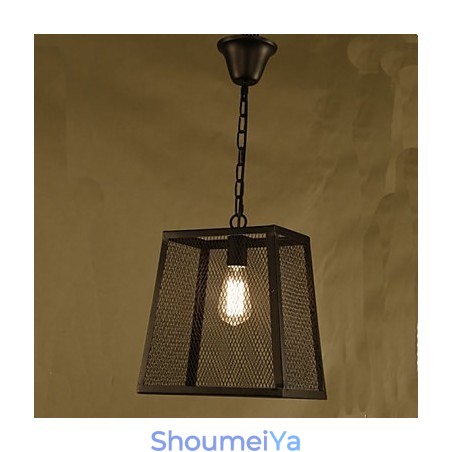 ネットカバー レトロ インダストリアル ウィンド カフェ 鍛造 鉄 シャンデリア