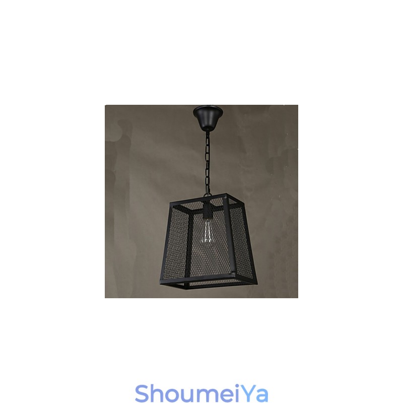 ネットカバー レトロ インダストリアル ウィンド カフェ 鍛造 鉄 シャンデリア