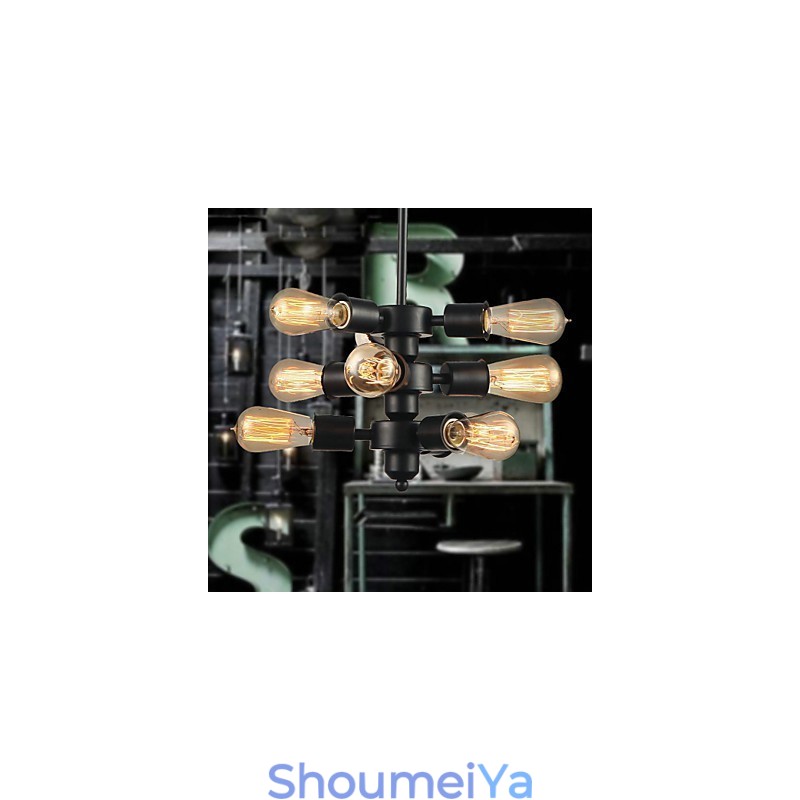 エジソンレトロライトシャンデリア