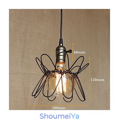 Americange インダストリアル レトロ デフォルメ シャンデリア