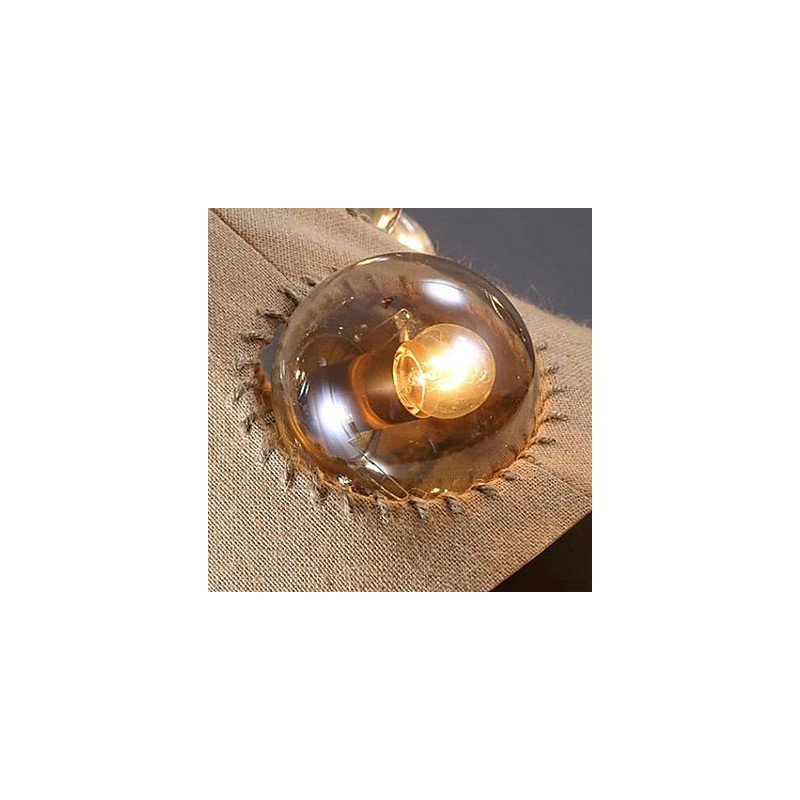 カントリー ペインティング メタル シャンデリア ペンダント ライト ベッドルーム