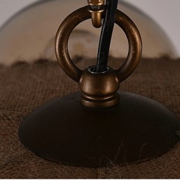 カントリー ペインティング メタル シャンデリア ペンダント ライト ベッドルーム