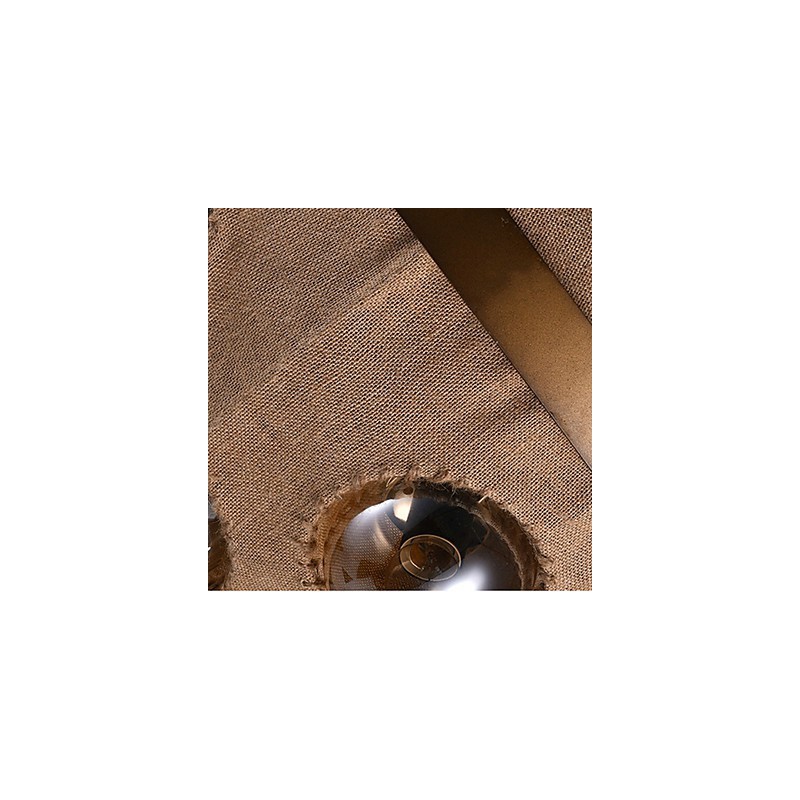 カントリー ペインティング メタル シャンデリア ペンダント ライト ベッドルーム