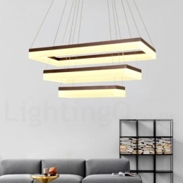 Wi-Fi スマート調光機能付き 3 段モダン コンテンポラリー スタイル ホーム ペンダント ライト