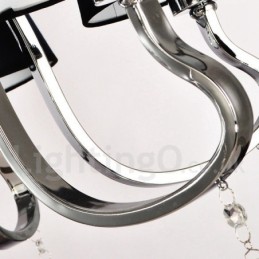 モダン コンテンポラリー トラディショナル クラシック 素朴 ロッジ ヴィンテージ カントリー アイランド クロームメタル シャンデリア