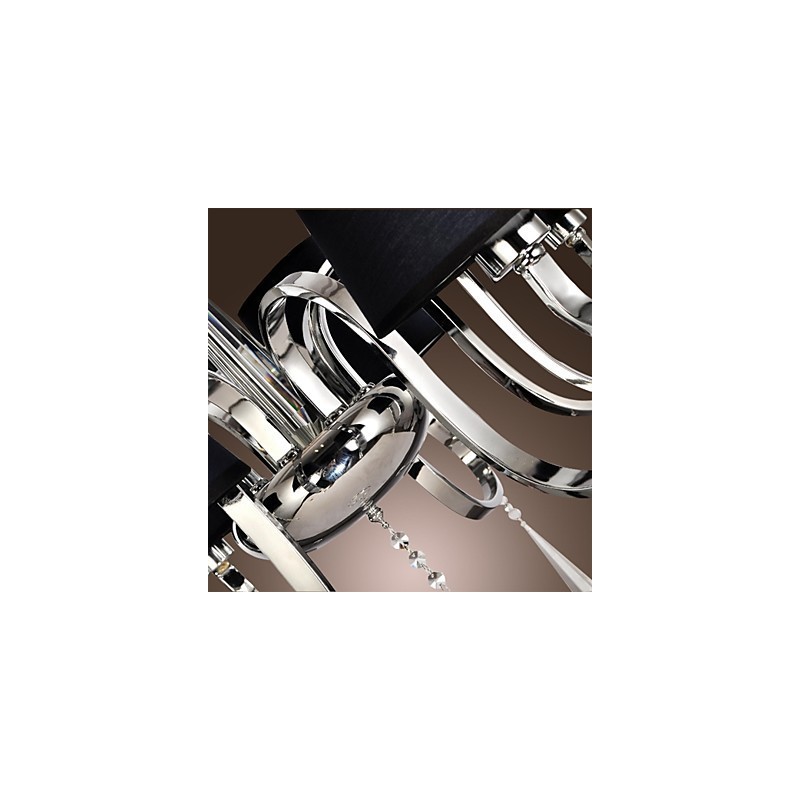 モダン コンテンポラリー トラディショナル クラシック 素朴 ロッジ ヴィンテージ カントリー アイランド クロームメタル シャンデリア