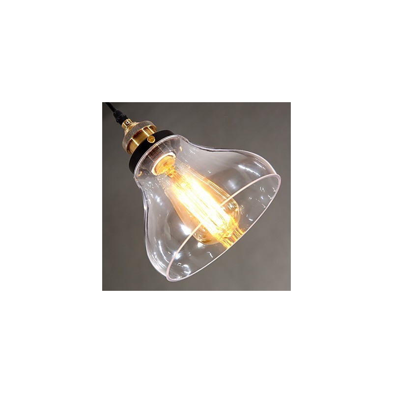 伝統的クラシックヴィンテージレトロカントリーグローブペンダントライト