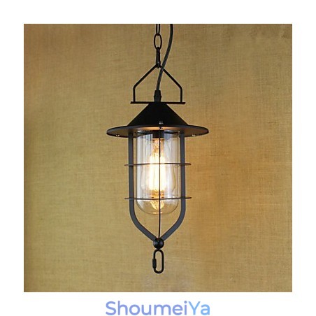 アメリカンレトロ素朴な田園風照明ライトインダストリアルペンダントランプ