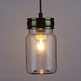 カントリー電気メッキガラスペンダントライトガレージ