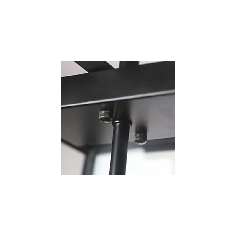 ラスティックロッジミニスタイル電気メッキメタルシャンデリア