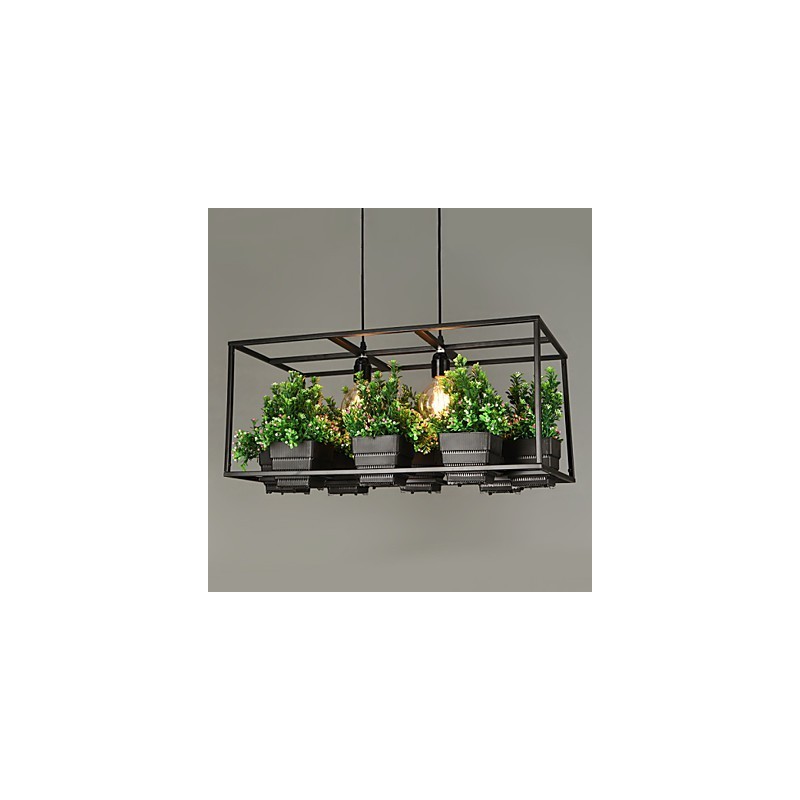 モダンで現代的な装飾デザインのペンダントライト（植物は含まれません）