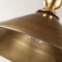 純真鍮ペンダントライト ミニスタイル 伝統的 クラシック メタル