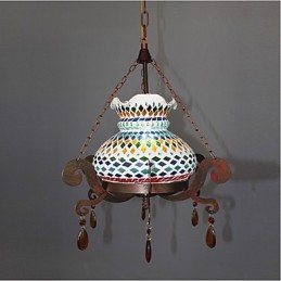 1人掛けの田園風インダストリアルアートシングルヴィンテージシャンデリア