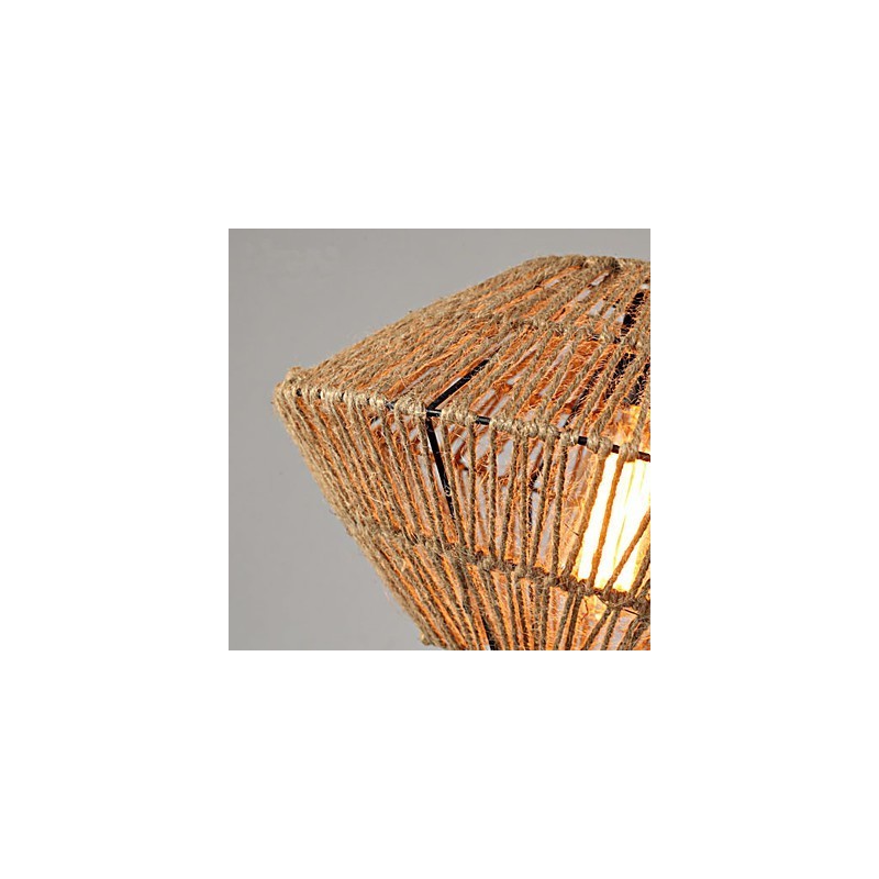 アメリカンジュの手編みロープシャンデリア