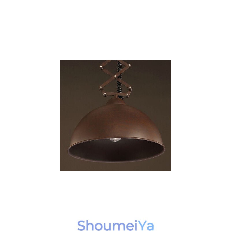ランプシェード ブラック 錬鉄製 フレキシブル シャンデリア 工業用倉庫 カフェ 蓋付き シェード シャンデリア