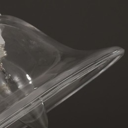 モダンなガラスペンダントライト シンプルなペンダントランプ カフェペンダントランプ