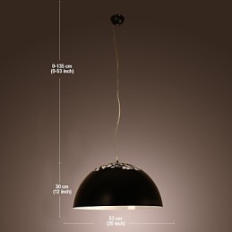 モダンコンテンポラリーボウルペインティングペンダントライト