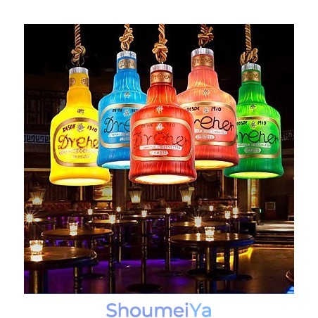 アメリカンシンプルレトロペンダントランプシングルヘッドペンダントペンダントランプ