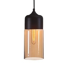 WestMenLights エレガントなボトルシェード DIY 天井ランプ ガラス ペンダント照明 エジソン電球 ホーム