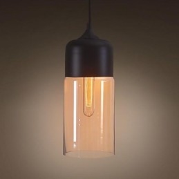 WestMenLights エレガントなボトルシェード DIY 天井ランプ ガラス ペンダント照明 エジソン電球 ホーム