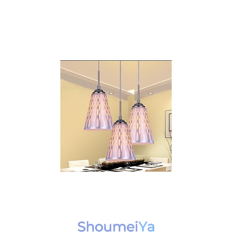 モダンでシンプルなダイニング用天井ランプとランタン