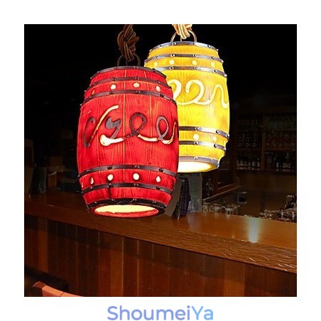 モダンミニマリスト装飾樽樹脂シャンデリア