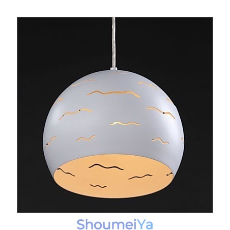 本物の白い鉄の照明のシンプルでモダンなクリエイティブ
