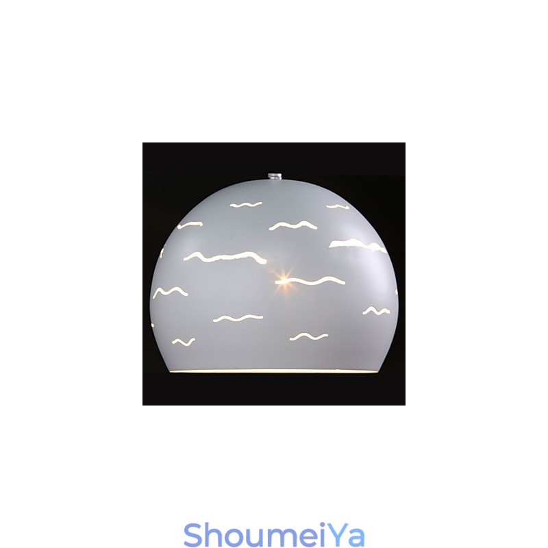 本物の白い鉄の照明のシンプルでモダンなクリエイティブ