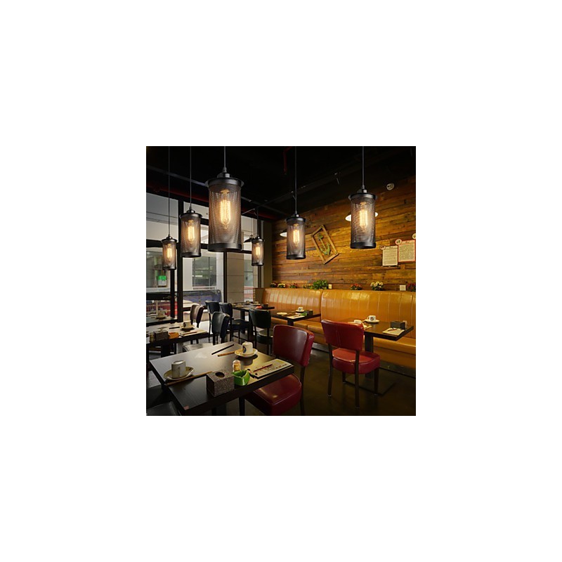 クリエイティブなメタルメッシュペンダントライトシンプルなペンダントランプカフェペンダントランプ