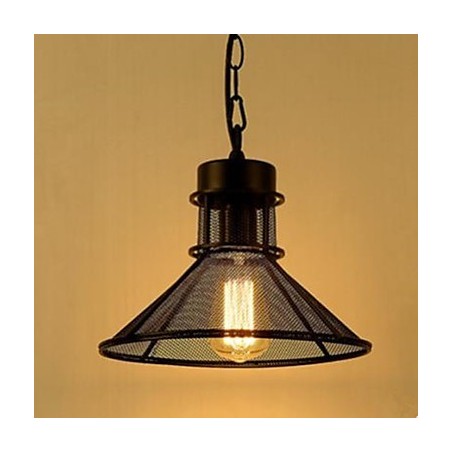 アメリカンカフェテラスファッションブラックアンブレラグリッドドロップライト