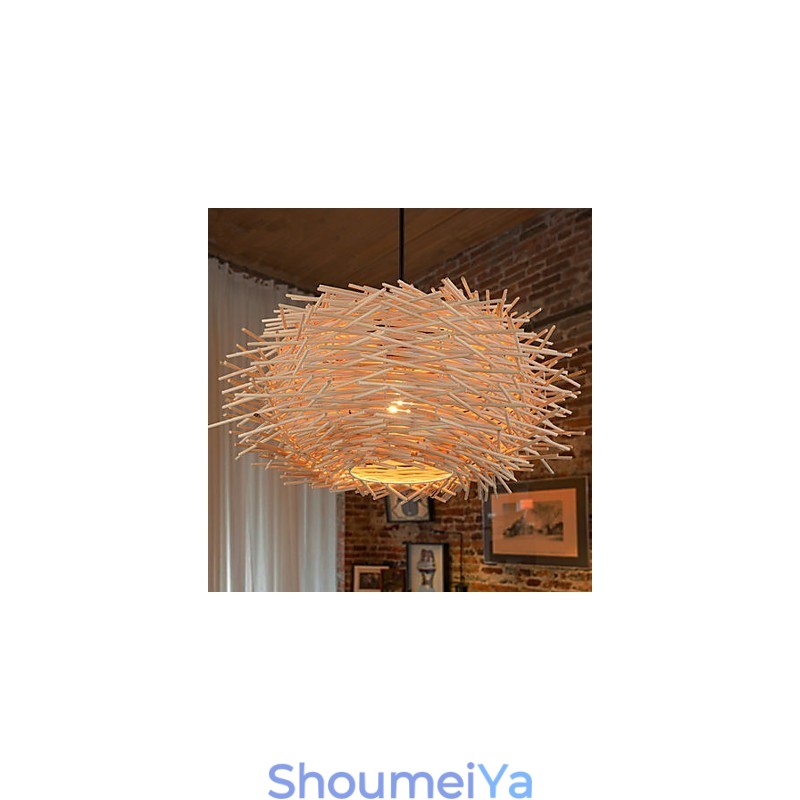 シャンデリア ミニスタイル ランタン 木製 竹