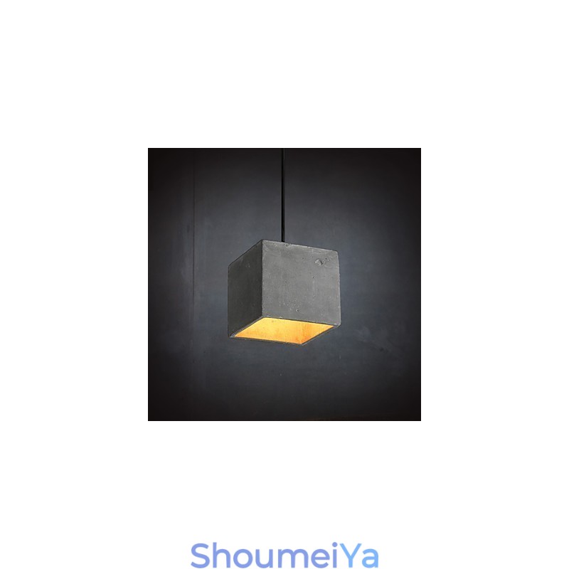 現代的でコンパクトなレトロなセメントペンダントランプライト