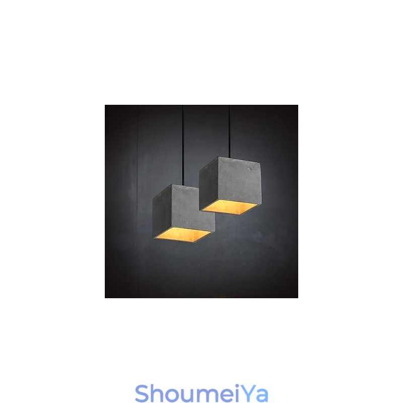 現代的でコンパクトなレトロなセメントペンダントランプライト