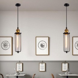 ラインカントリーインダストリアルスタイルクリエイティブグラディエーター古代の方法を復元シングルヘッドドロップライトペンダントライト